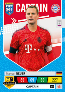 Manuel Neuer Bayern Munchen 2023 FIFA 365 Captain #254